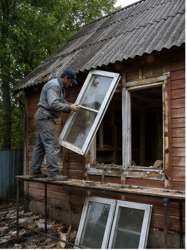 Замена венцов